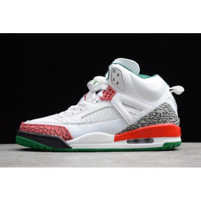 Nike Air Jordan Spizike Beyaz / Kırmızı / Gri Basketbol Ayakkabısı Türkiye - 5WSF3986